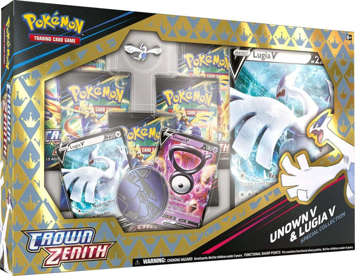 Crown Zenith Special Collection Unown V and Lugia V