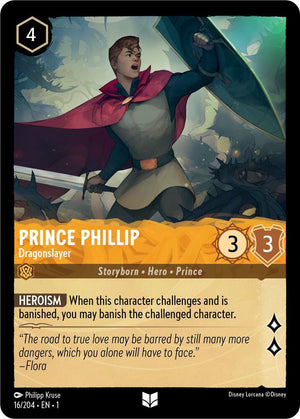 0016 Prince Phillip - Dragonslayer Uncommon The First Chapter