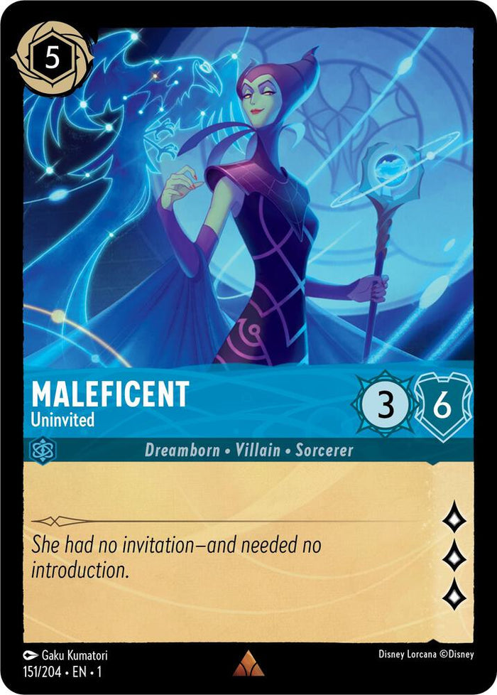 0151 Maleficent - Uninvited Rare The First Chapter