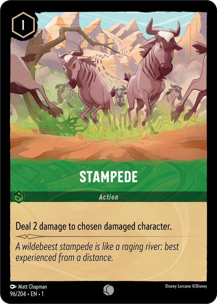 Stampede #96 Common - The First Chapter Pokemon card