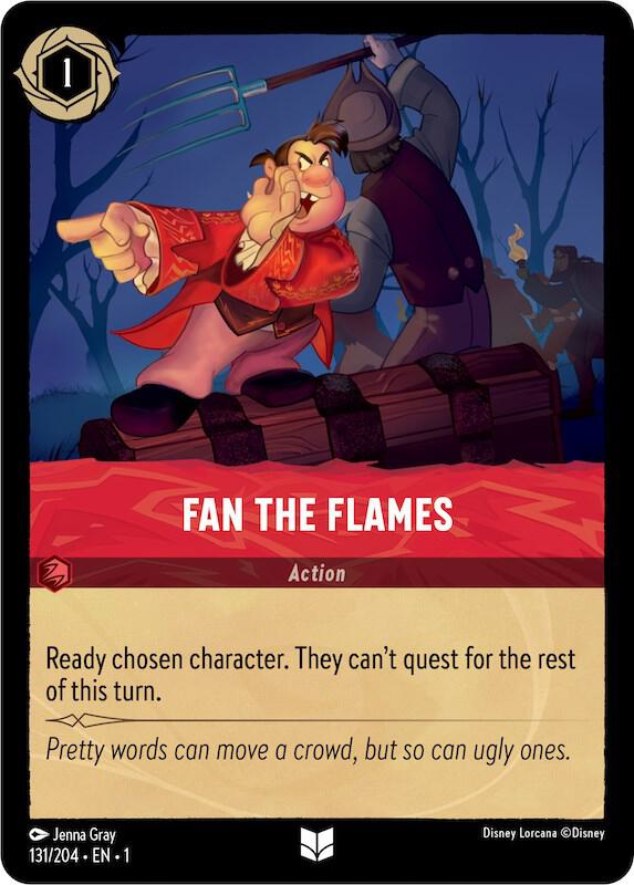 Fan the Flames #131 Uncommon - The First Chapter Pokemon card