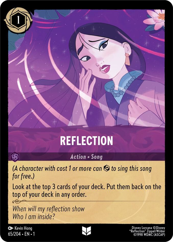 Reflection #65 Uncommon - The First Chapter Pokemon card