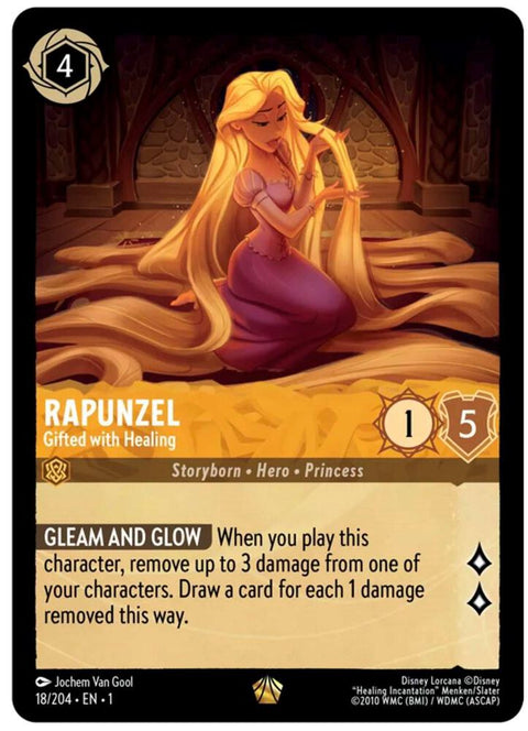 0018 Rapunzel - Gifted with Healing Legendary The First Chapter