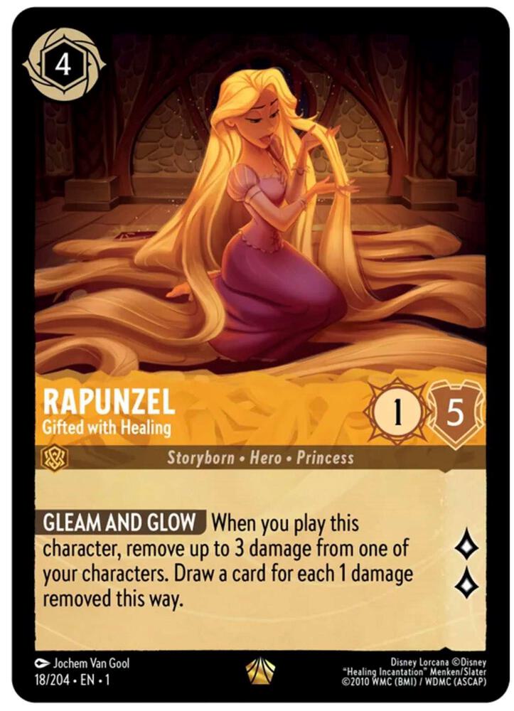 0018 Rapunzel - Gifted with Healing Legendary The First Chapter