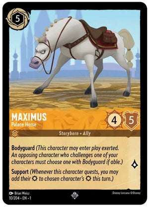 0010 Maximus - Palace Horse Super Rare The First Chapter