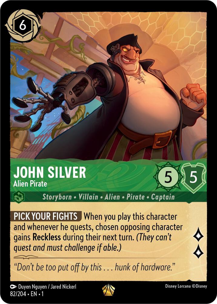 0082 John Silver - Alien Pirate Legendary The First Chapter