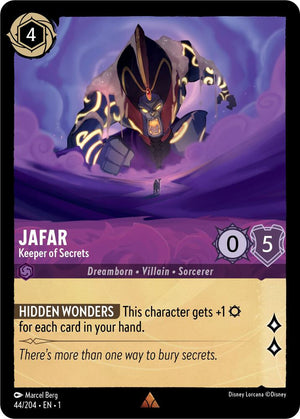 0044 Jafar - Keeper of Secrets Rare The First Chapter