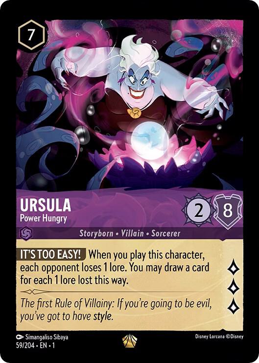 0059 Ursula - Power Hungry Legendary The First Chapter