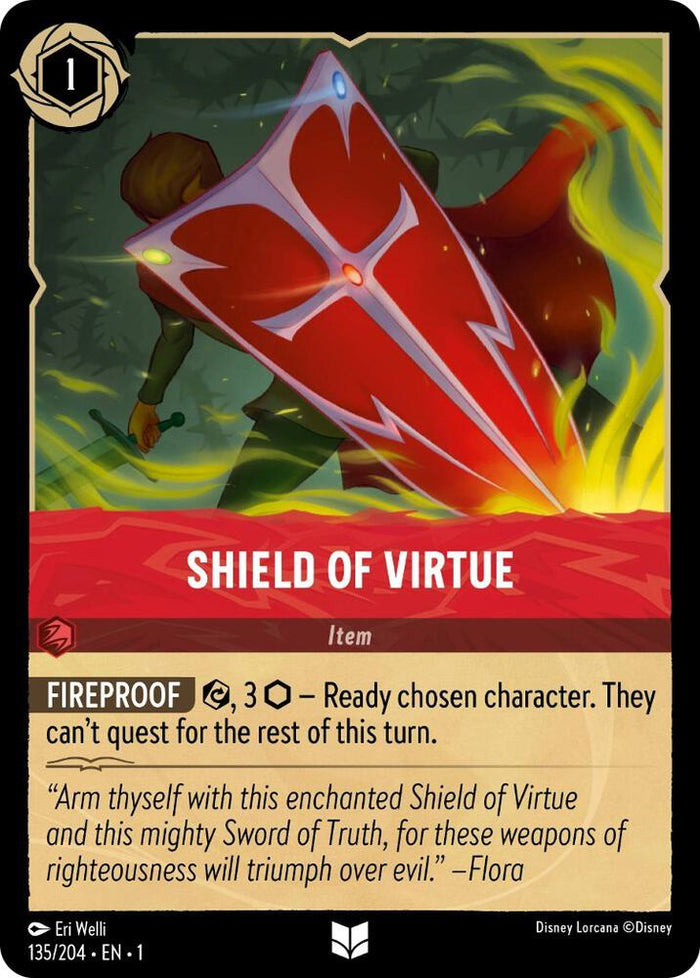 Shield of Virtue #135 Uncommon - The First Chapter Pokemon card