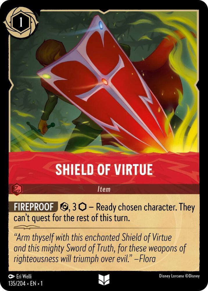 0135 Shield of Virtue Uncommon The First Chapter