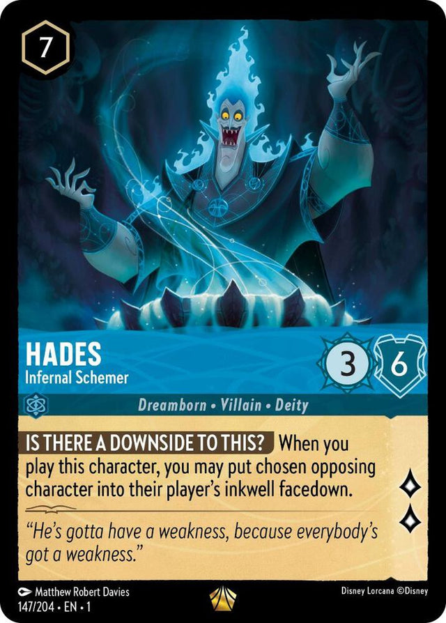 0147 Hades - Infernal Schemer Legendary The First Chapter