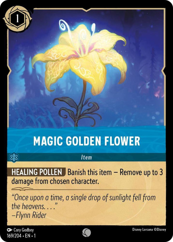 Magic Golden Flower #169 Common - The First Chapter Pokemon card