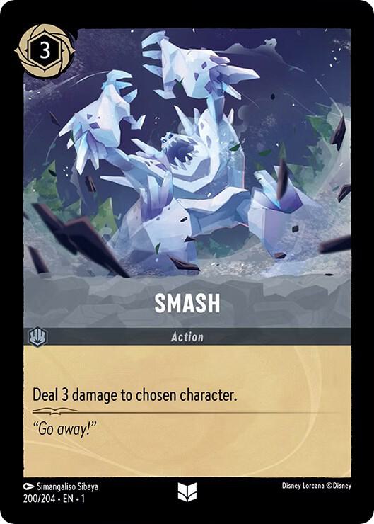 Smash #200 Uncommon - The First Chapter Pokemon card