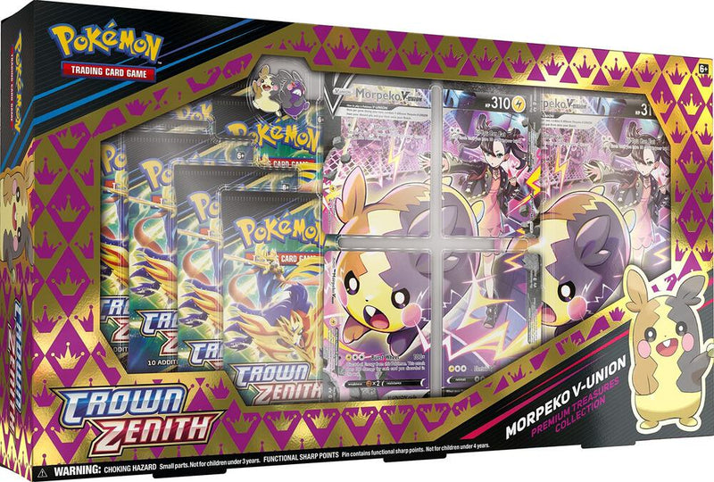 Morpeko V UNION Premium Treasures Collection - Crown Zenith sealed product