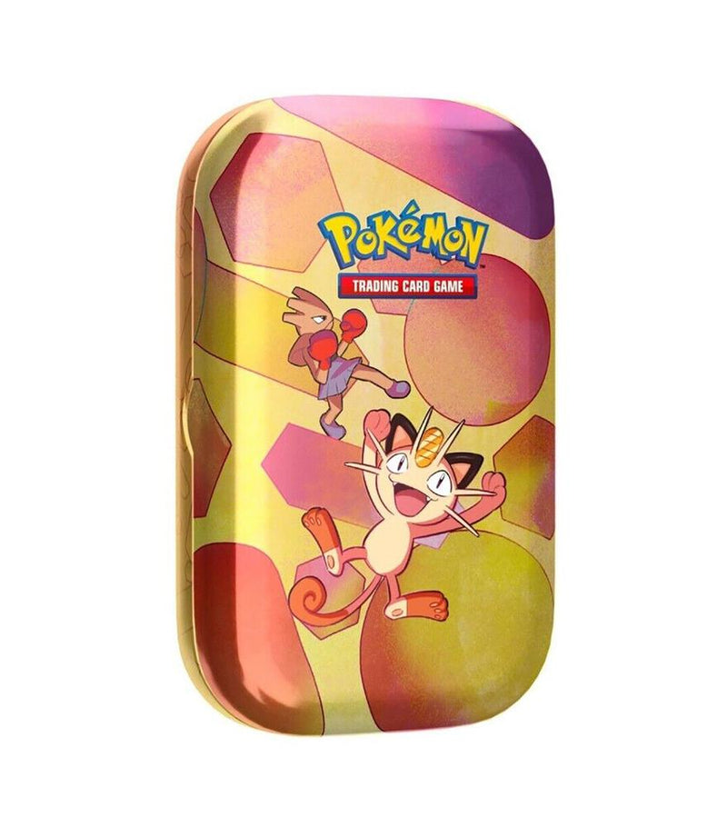 151 Mini Tin Hitmonchan and Meowth - Pokemon 151 sealed product