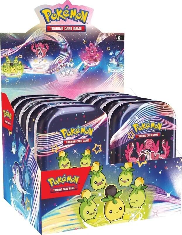 Paldean Fates Mini Tin Display - Paldean Fates sealed product
