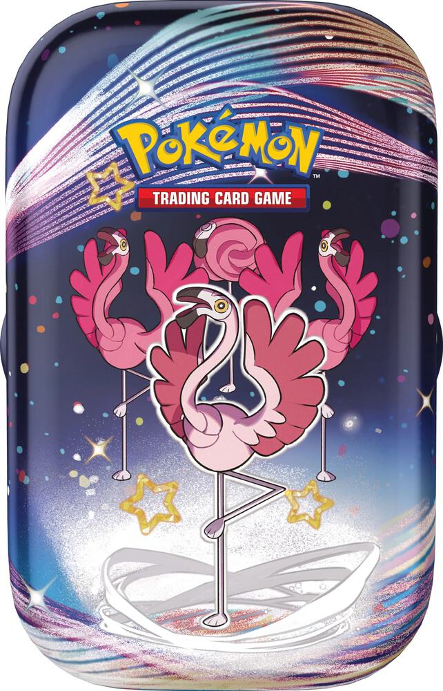 Paldean Fates Mini Tin Flamigo - Paldean Fates sealed product