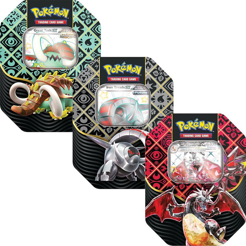 Paldean Fates International Tins Set of 3 - Paldean Fates sealed product