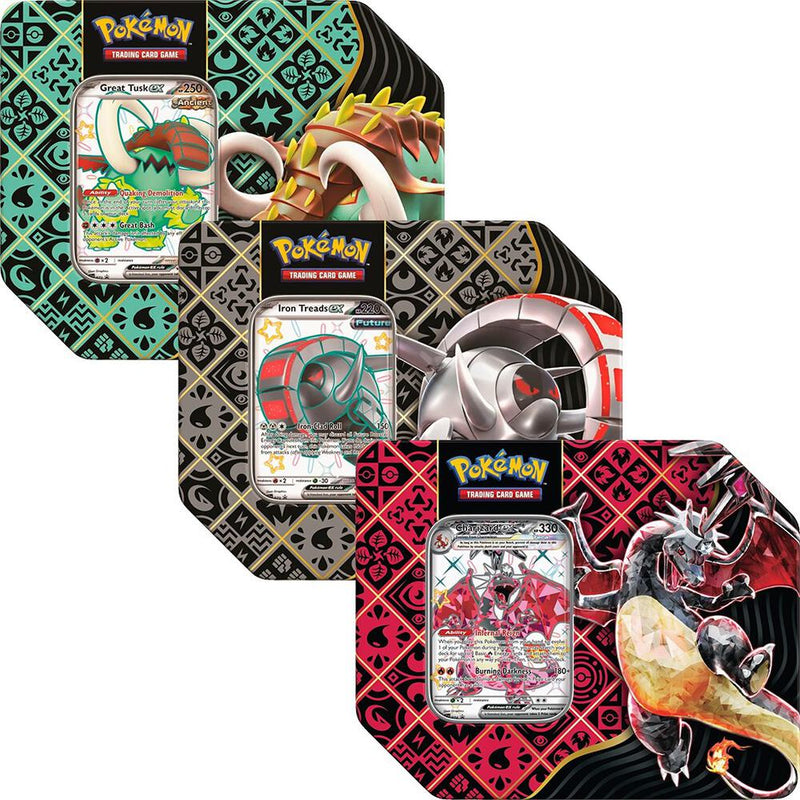 Paldean Fates Tins Set of 3 - Paldean Fates sealed product