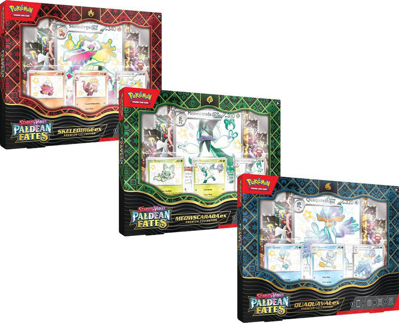Paldean Fates Premium Collection Set of 3 - Paldean Fates sealed product