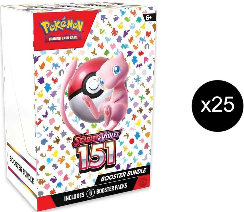 151 Booster Bundle Bulk Case - Pokemon 151 sealed product