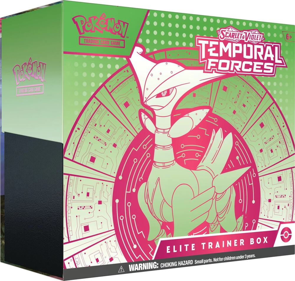 Temporal Forces Elite Trainer Box Iron Leaves ex