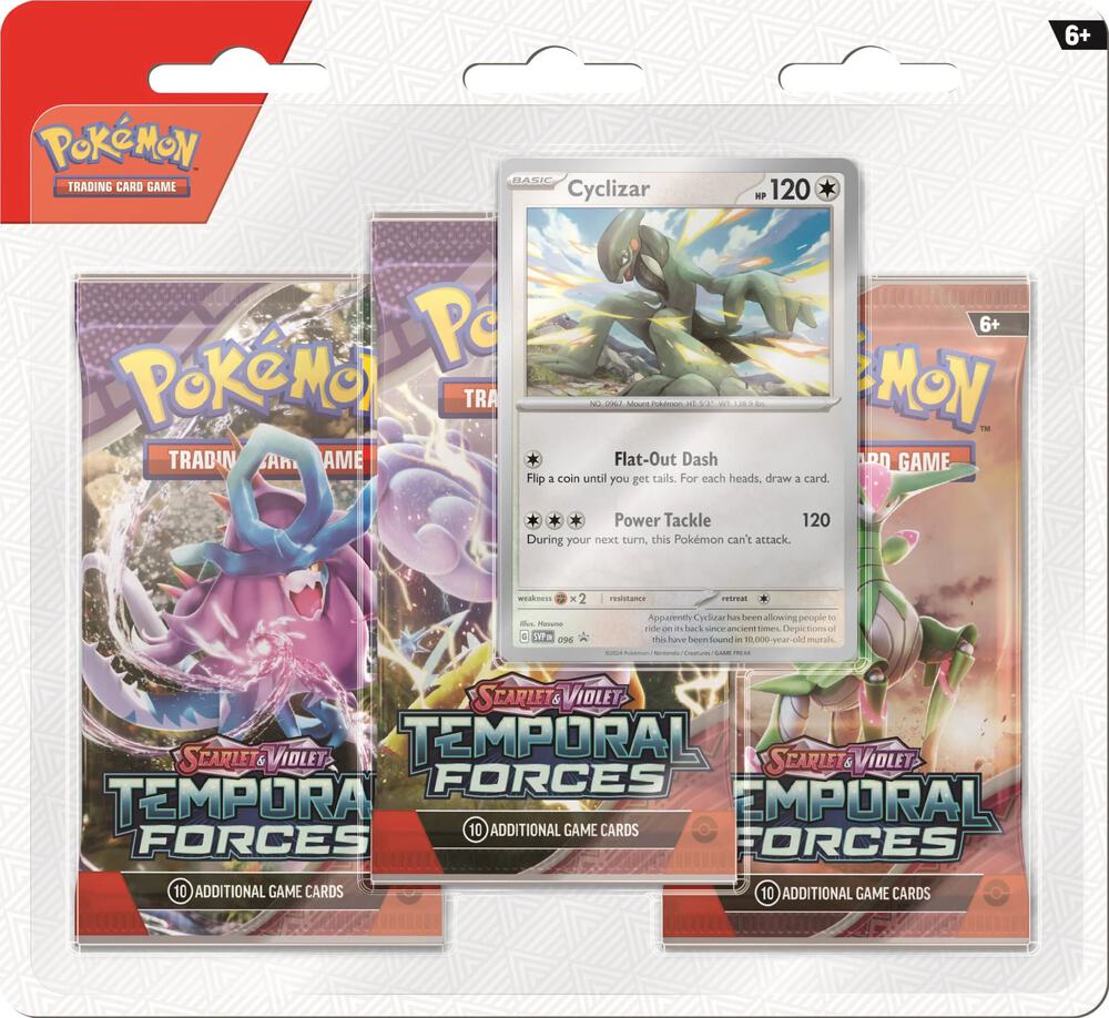 Temporal Forces 3 Pack Blister Cyclizar
