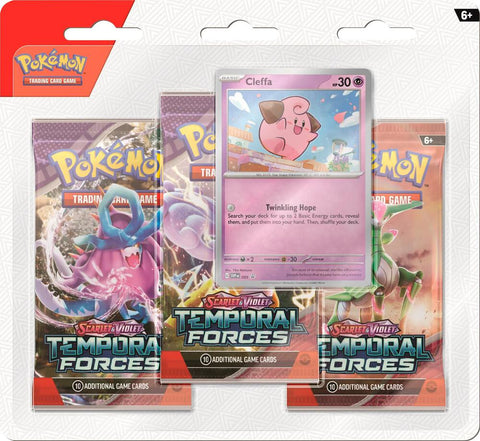 Temporal Forces 3 Pack Blister Cleffa