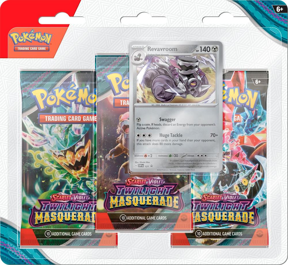 Twilight Masquerade 3 Pack Blister Revavroom