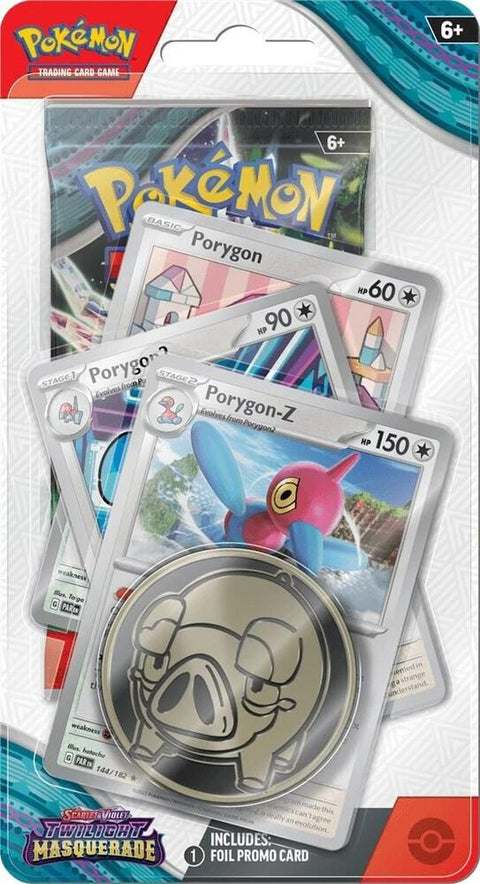 Twilight Masquerade Premium Checklane Blister Porygon