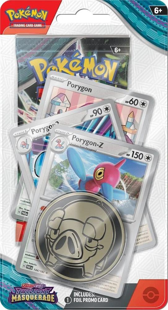 Twilight Masquerade Premium Checklane Blister Porygon