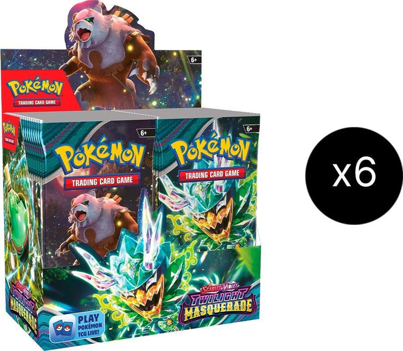 Twilight Masquerade Booster Box Case - Twilight Masquerade sealed product
