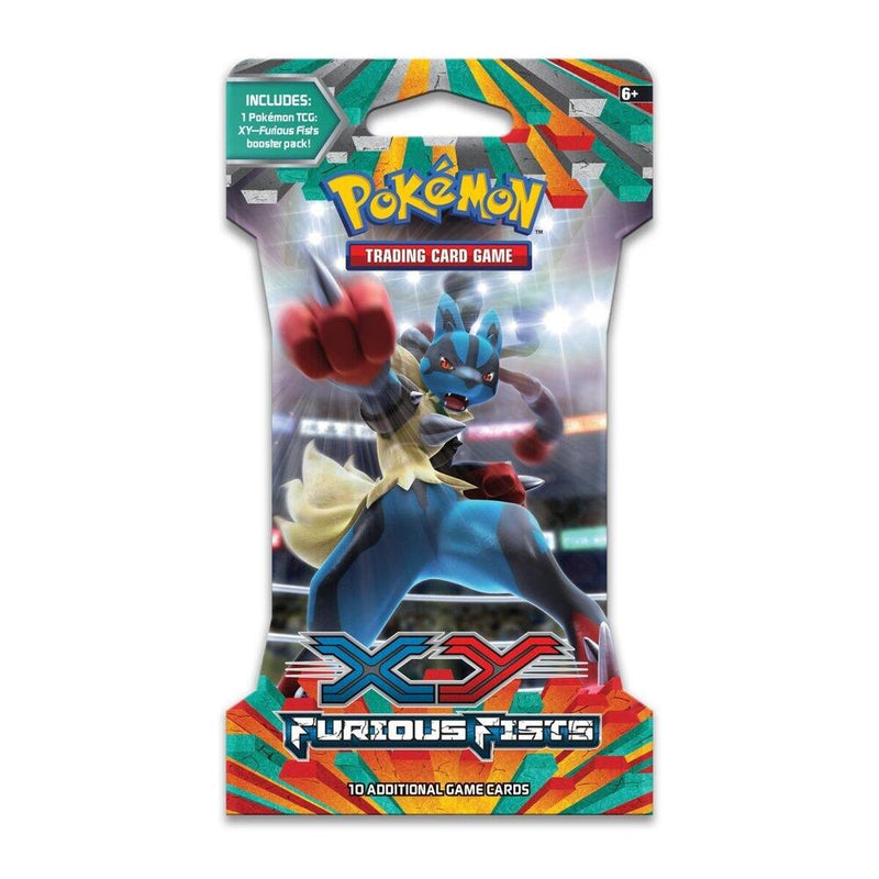 Furious Fists Sleeved Booster Pack - Furious Fists sealed product