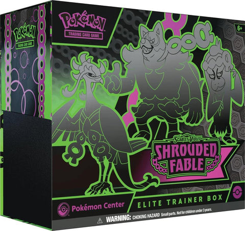 Shrouded Fable Pokemon Center Elite Trainer Box Exclusive