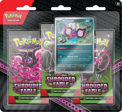 Shrouded Fable 3 Pack Blister Pecharunt