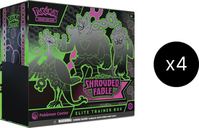 Shrouded Fable Pokemon Center Elite Trainer Box Exclusive Case