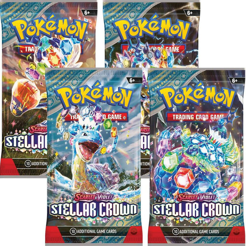 Stellar Crown Booster Pack Art Bundle Set of 4 - Stellar Crown sealed product