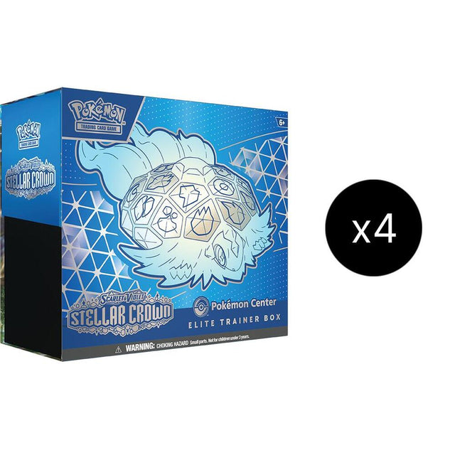 Stellar Crown Pokemon Center Elite Trainer Box Exclusive Case
