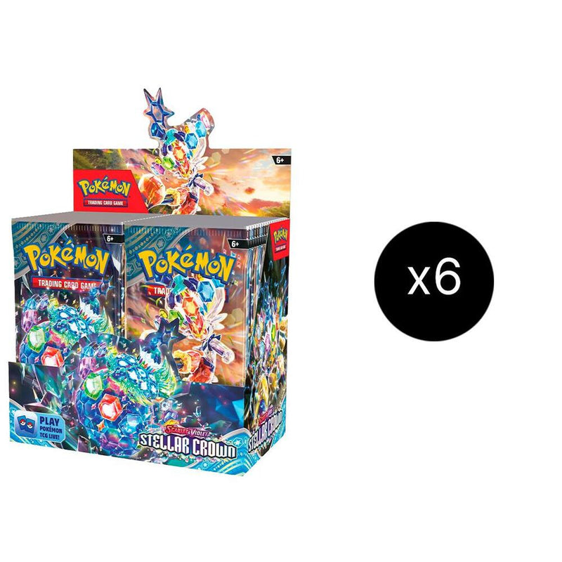 Stellar Crown Booster Box Case - Stellar Crown sealed product