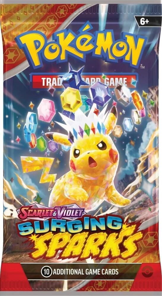 Surging Sparks Booster Pack - Surging Sparks sealed product