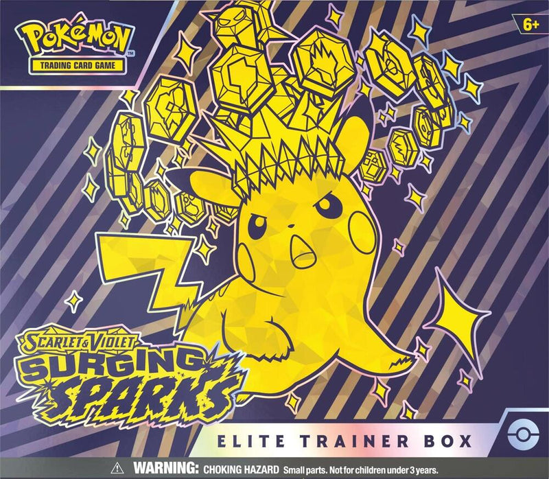 Surging Sparks Elite Trainer Box - Surging Sparks sealed product