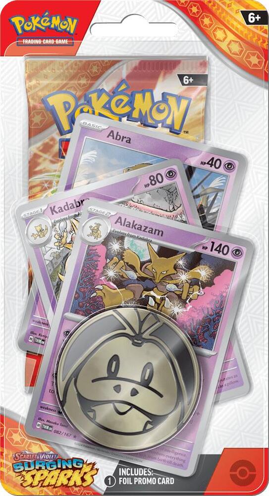 Surging Sparks Premium Checklane Blister Alakazam