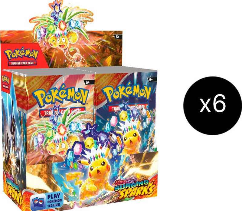 Surging Sparks Booster Box Case - Surging Sparks sealed product
