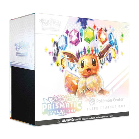 Prismatic Evolutions Pokemon Center Elite Trainer Box Exclusive