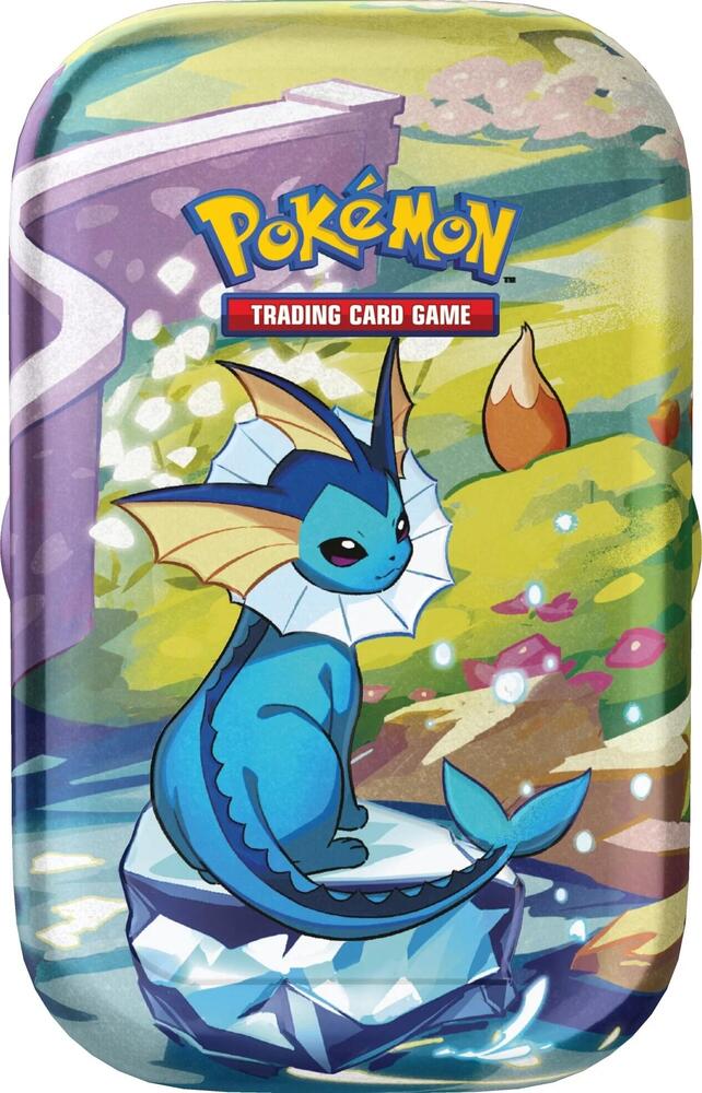 Prismatic Evolutions Mini Tin Vaporeon