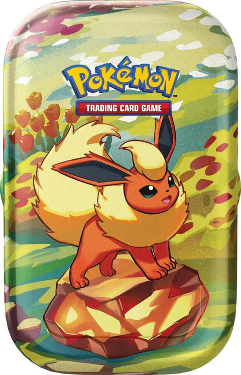 Prismatic Evolutions Mini Tin Flareon