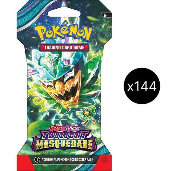 Twilight Masquerade Sleeved Booster Pack Case - Twilight Masquerade sealed product
