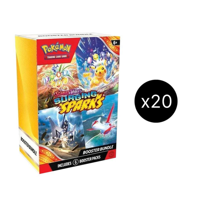 Surging Sparks Booster Bundle Case - Surging Sparks sealed product