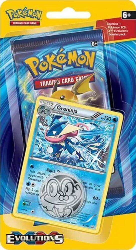 XY Evolutions Single Pack Blister Greninja - Evolutions sealed product