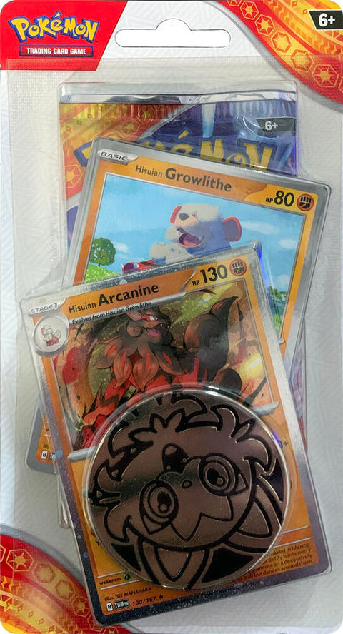 Surging Sparks Single Pack Blister Hisuian Arcanine
